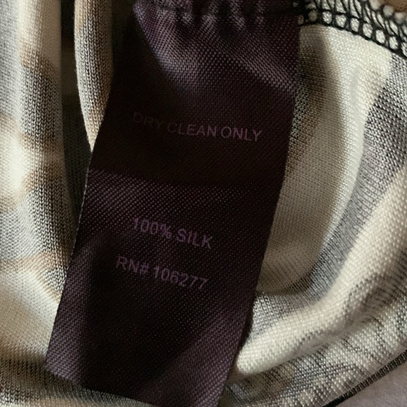 Gently Loved Hale Bob Strapless Maxi Dress Beautiful 100% Silk - Picture 4 of 8